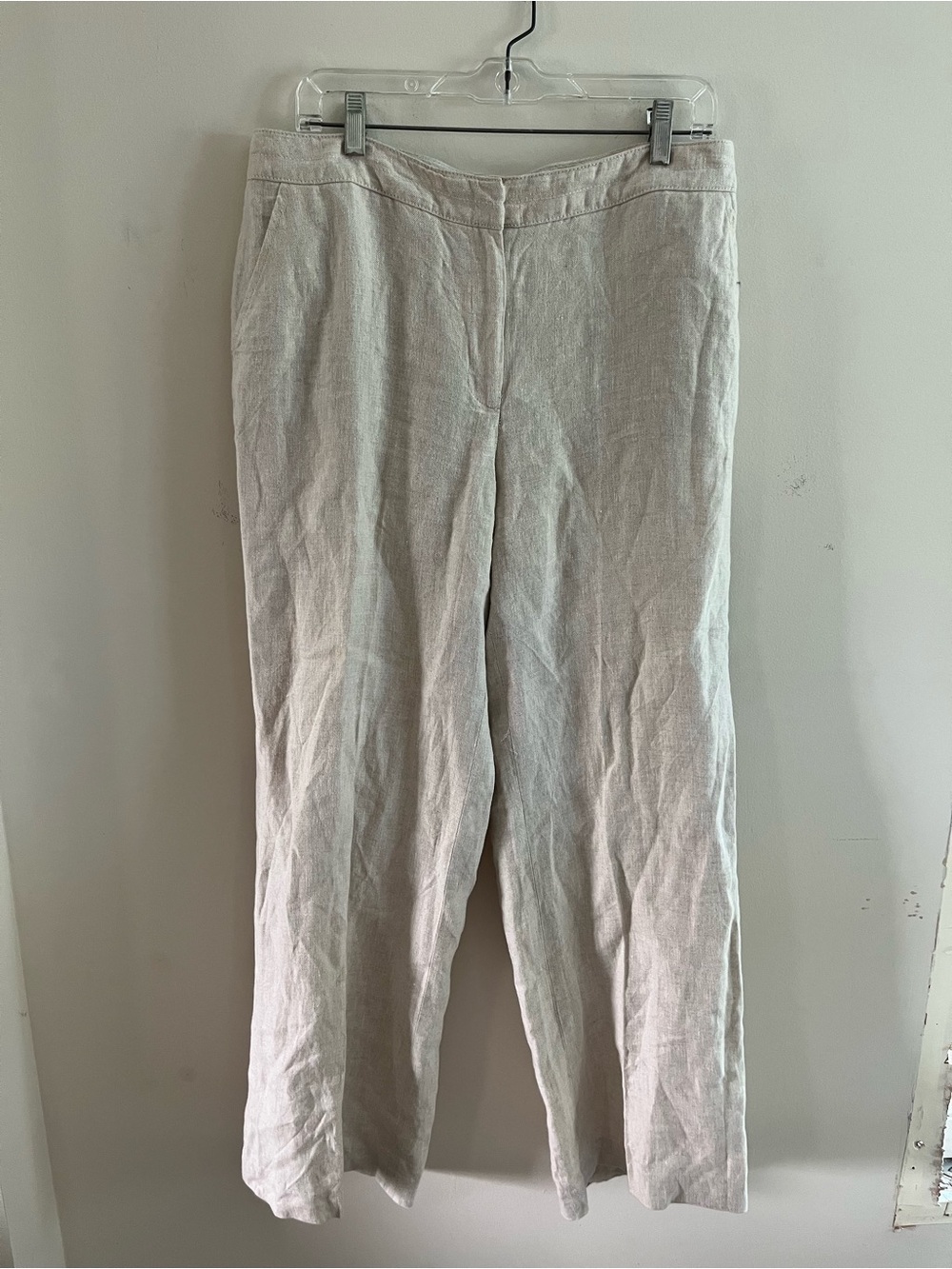 Talbots Heritage Wide Leg Linen Pants
